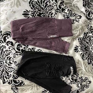 Gymshark , mini beast , alphalete leggings